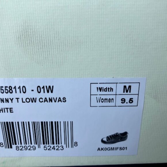 True Religion low canvas sneaker white with sequins, size 9.5 - Picture 3 of 3